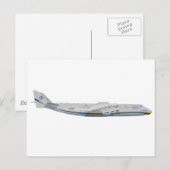 Antonov AN-225 NAVO: "Cossack" Briefkaart (Voorkant / Achterkant)