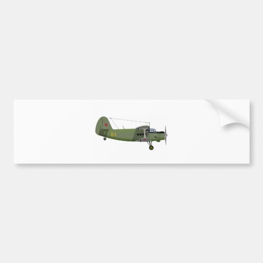 Antonov AN-2 Annie 412412 Bumpersticker (Voorkant)