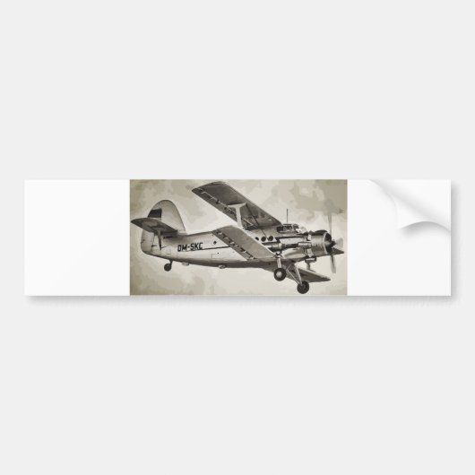 Antonov An-2 Bumpersticker (Voorkant)