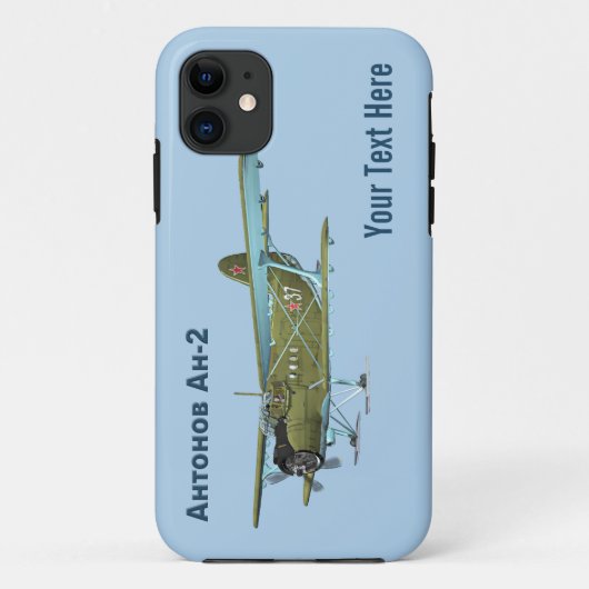 Antonov An-2 Case-Mate iPhone Case (Achterkant)