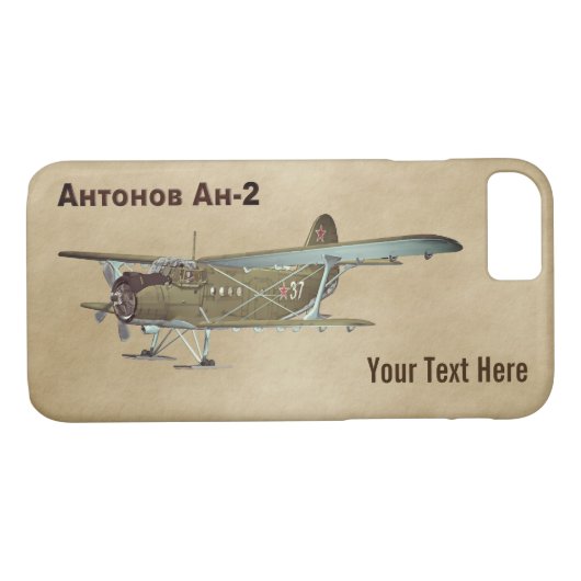 Antonov An-2 Case-Mate iPhone Case (Achterkant (Horizontaal))
