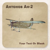 Antonov An-2 Glass Onderzetter (Voorkant)