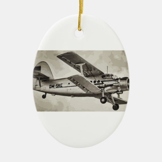 Antonov an-2 keramisch ornament (Voorkant)