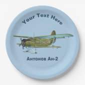 Antonov An-2 Papieren Bordje (Voorkant)