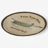 Antonov An-2 Papieren Bordje (Gekanteld)