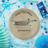 Antonov An-2-vliegtuig Papieren Bordje (Feest)