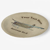 Antonov An-2-vliegtuig Papieren Bordje (Gekanteld)