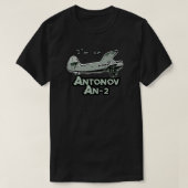 Antonov AN-2  Vliegtuig T-shirt (Design voorkant)