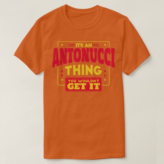 Antonucci T-shirt (Design voorkant)