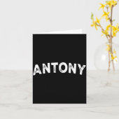 Antony Illustratie Kaart (Gele Bloem)