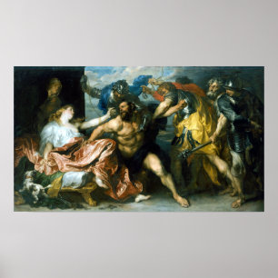 Antony van Dyck Samson en Delilah Poster