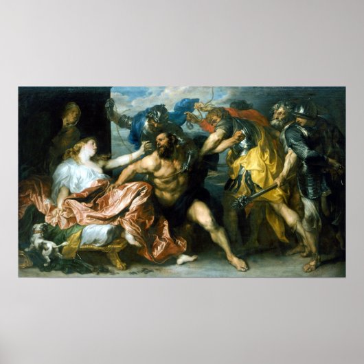 Antony van Dyck Samson en Delilah Poster (Voorkant)