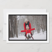 ANTORA Minimale Berg Pine-kerstkaart Kaart (Achterkant)