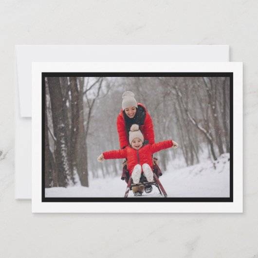 ANTORA Minimale Berg Pine-kerstkaart Kaart (Achterkant)