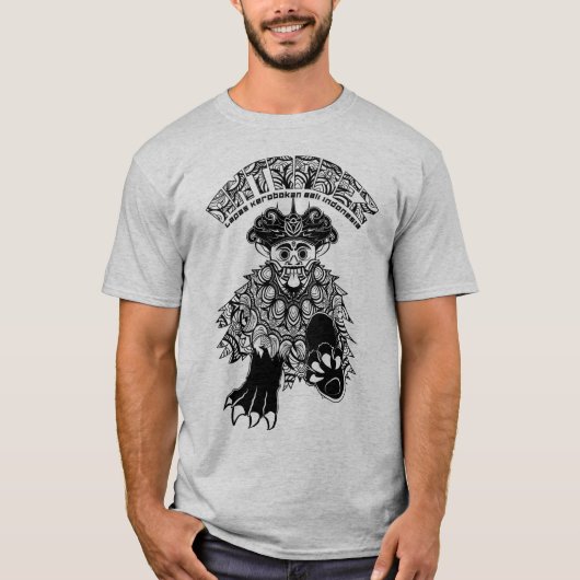 Antrabez bali Barong design T-Shirt (Voorkant)
