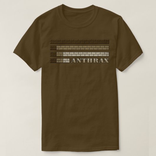 Antrax Brick Stripes T-shirt (Design voorkant)