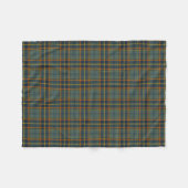 Antrim County Irish Tartan Fleece Deken (Voorkant (Horizontaal))