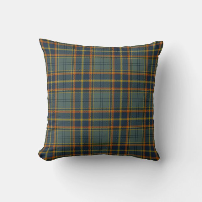 Antrim County Irish Tartan Kussen (Voorkant)