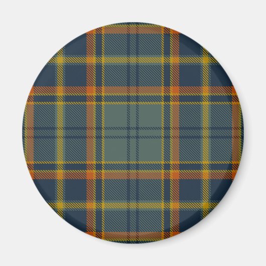 Antrim County Irish Tartan Magneet (Voorkant)