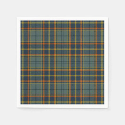 Antrim County Irish Tartan Servetten (Voorkant)