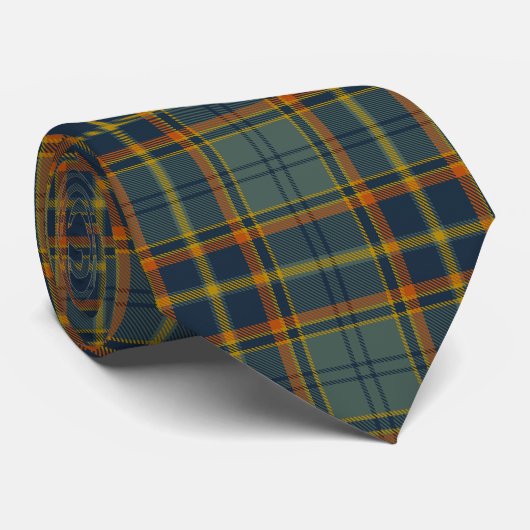 Antrim County Irish Tartan Stropdas (Opgerold)