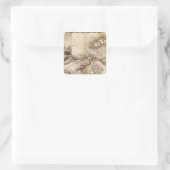 Antrim, Raghery Vierkante Sticker (Tas)