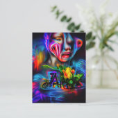 Antrofobie 2 briefkaart (Staand voorkant)