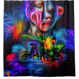 Antrofobie 2 douchegordijn