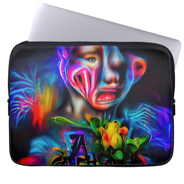 Antrofobie 2 laptop sleeve (Voorkant)