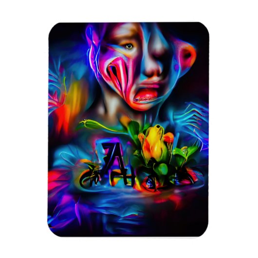 Antrofobie 2 magneet (Verticaal)