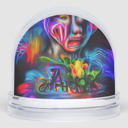 Antrofobie 2 sneeuwbol (Voorkant)