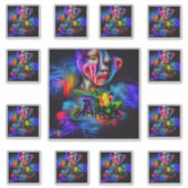 Antrofobie 2 sticker (Voorkant)