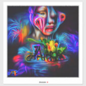 Antrofobie 2 sticker (Vel)