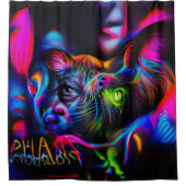 Antrofobie Douchegordijn (Voorkant)