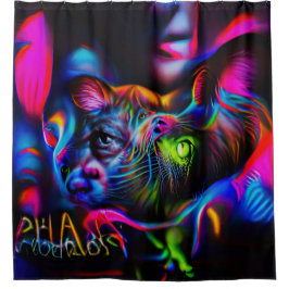 Antrofobie Douchegordijn