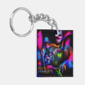 Antrofobie Sleutelhanger (Voorkant Links)