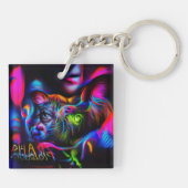 Antrofobie Sleutelhanger (Achterkant)