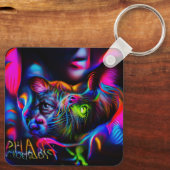 Antrofobie Sleutelhanger (Achterkant)