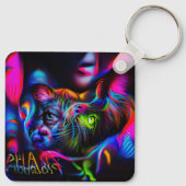 Antrofobie Sleutelhanger (Achterkant)