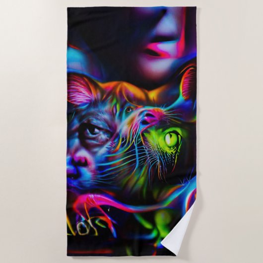 Antrofobie Strandlaken (Voorkant)