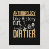 Antropologie als geschiedenis maar vuil briefkaart (Voorkant)