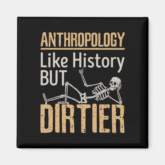 Antropologie als geschiedenis maar vuil magneet (Voorkant)