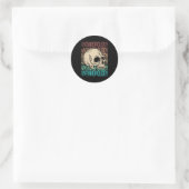Antropologie Antropoloog Ronde Sticker (Tas)