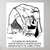 Antropologie Cartoon 1938 Poster (Voorkant)