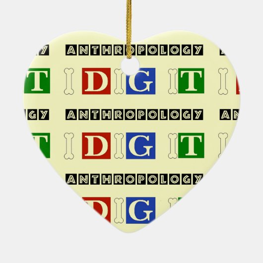 Antropologie ik dig het keramisch ornament (Achterkant)