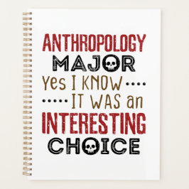 Antropologie majoor ja ik ken interessante keuze planner