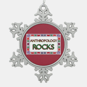 Antropologie Rocks Tin Sneeuwvlok Ornament