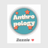 Antropologie Sticker (Vel)