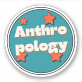 Antropologie Sticker (Voorkant)