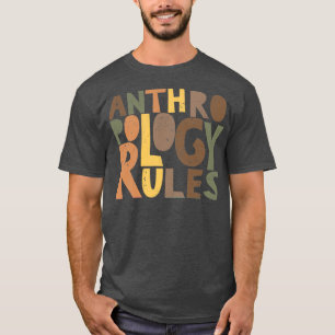 Antropologische regels t-shirt